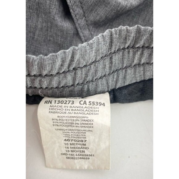 LEE ACTIVE PERFORMANCE Plus Size Gray Skort Skirt Stretch 4 Pockets Size 16M - Picture 5 of 8